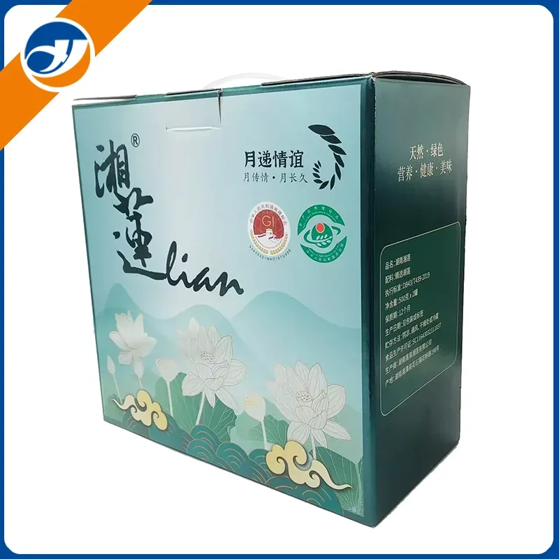 Ručná darčeková krabička z vlnitého papiera