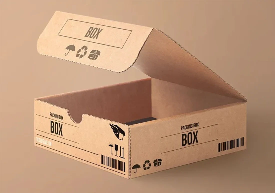 Corrugated showcase boxes