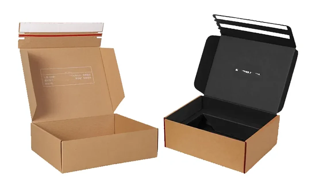 Corrugated showcase boxes