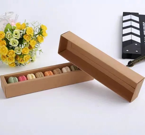 Krabička na občerstvenie z kraftového papiera