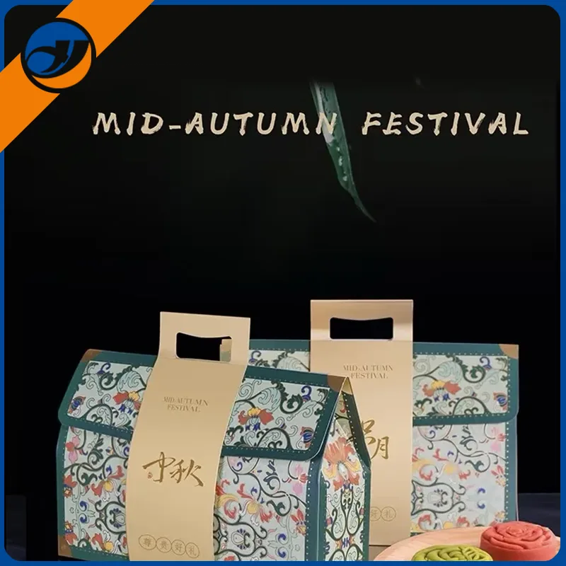 Balenie darčekových krabíc v polovici automatického festivalu