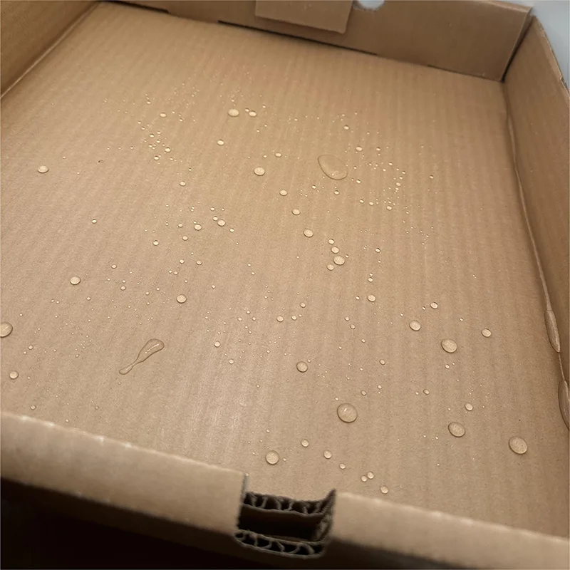 Krabice z vlnitej lepenky odolné voči vode